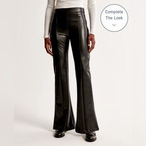 Abercrombie & Fitch Vegan Leather Pants. Size S Short. Nearly new condition.